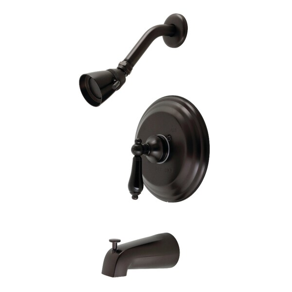 Kingston Brass KB3635PKL Tub and Shower Faucet, Oil Rubbed Bronze KB3635PKL - main
